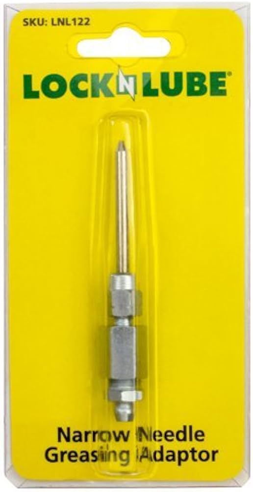 Grease Adapter Hs Code Lock N Lube Narrow Needle Greasing Adapter – Monticello Equipment ...