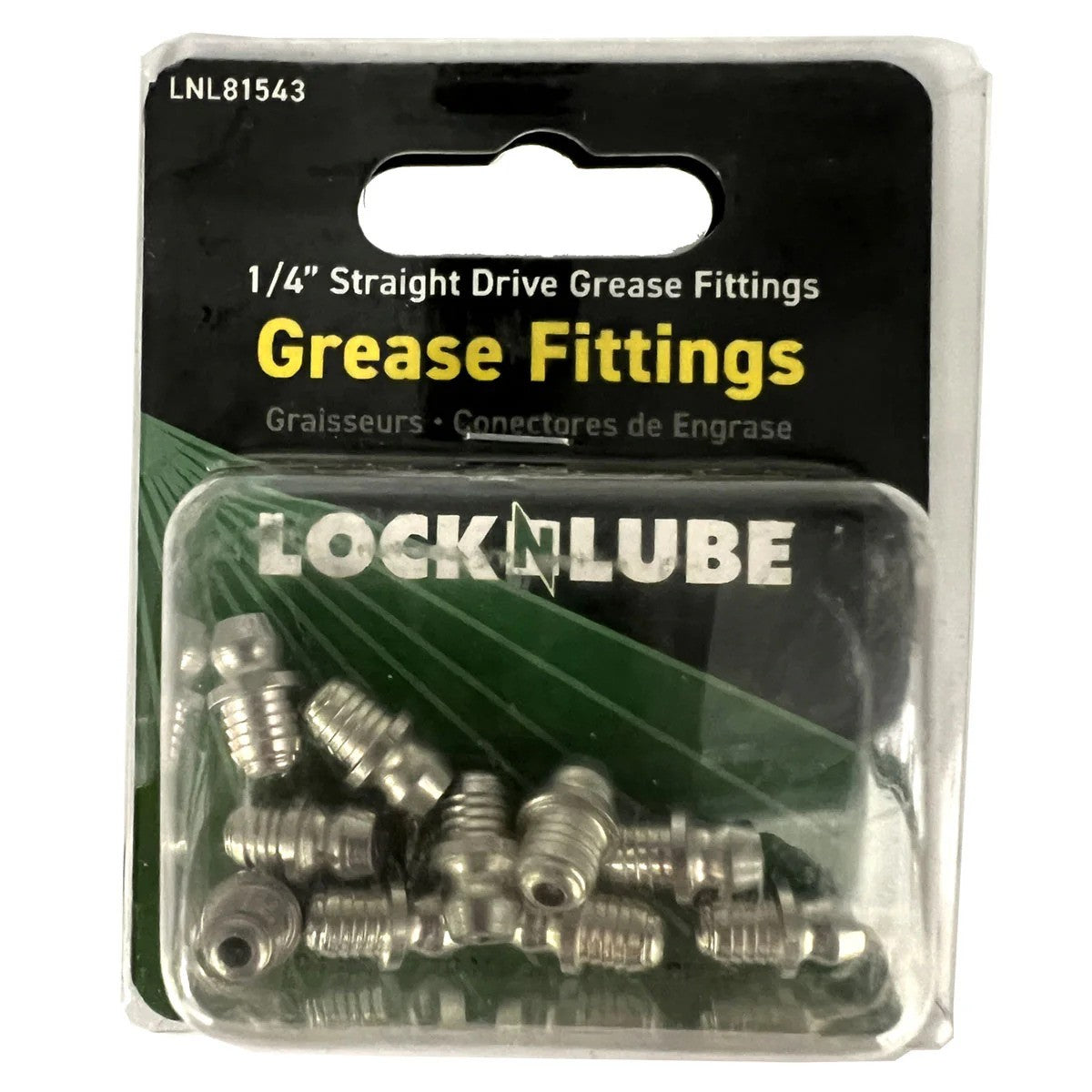 Lock N Lube 1/4" Straight Drive Grease Fittings