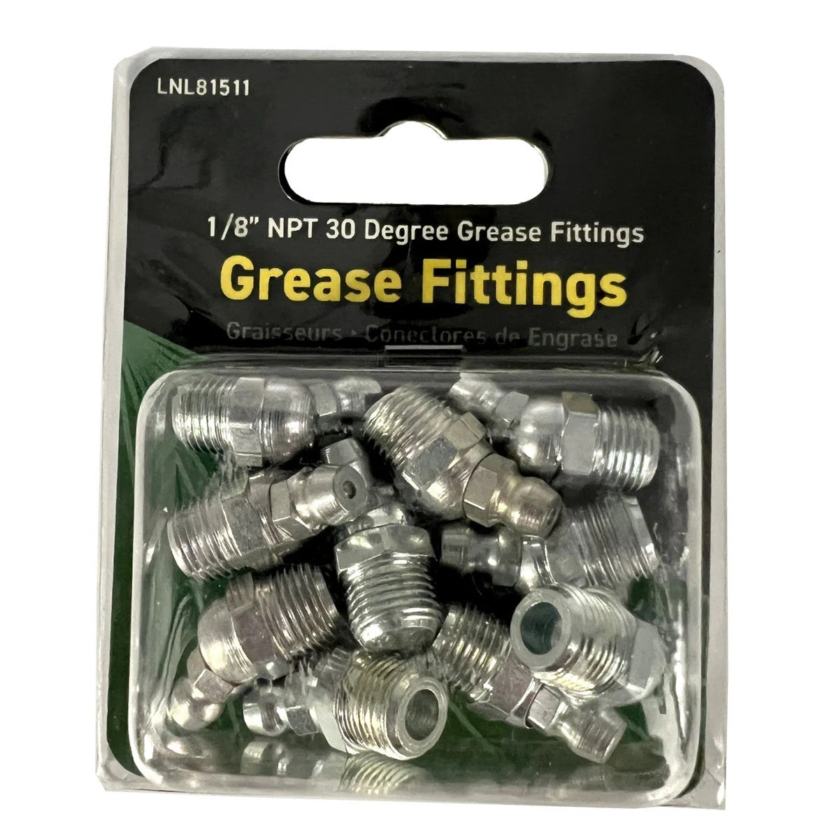 Lock N Lube 1/8" NPT 30 Degree Grease Fittings