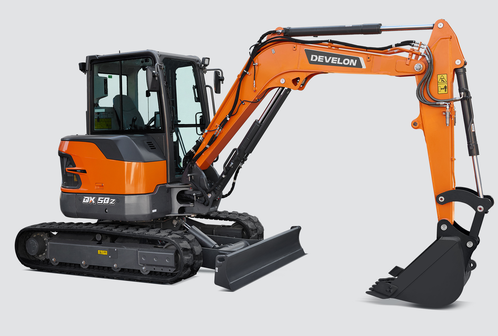 DEVELON DX50Z-7 Mini Excavator – Monticello Equipment Rental Inc. DEVELON DX50Z-7 Mini Excavator – Monticello Equipment Rental Inc.