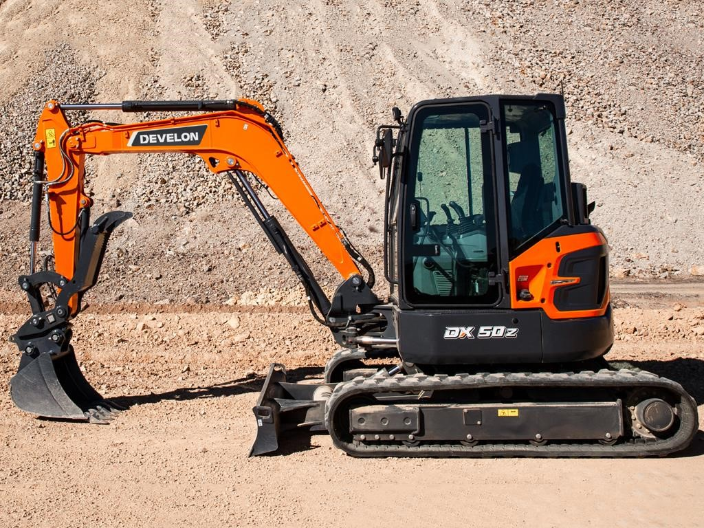 DEVELON DX50Z-7 Mini Excavator