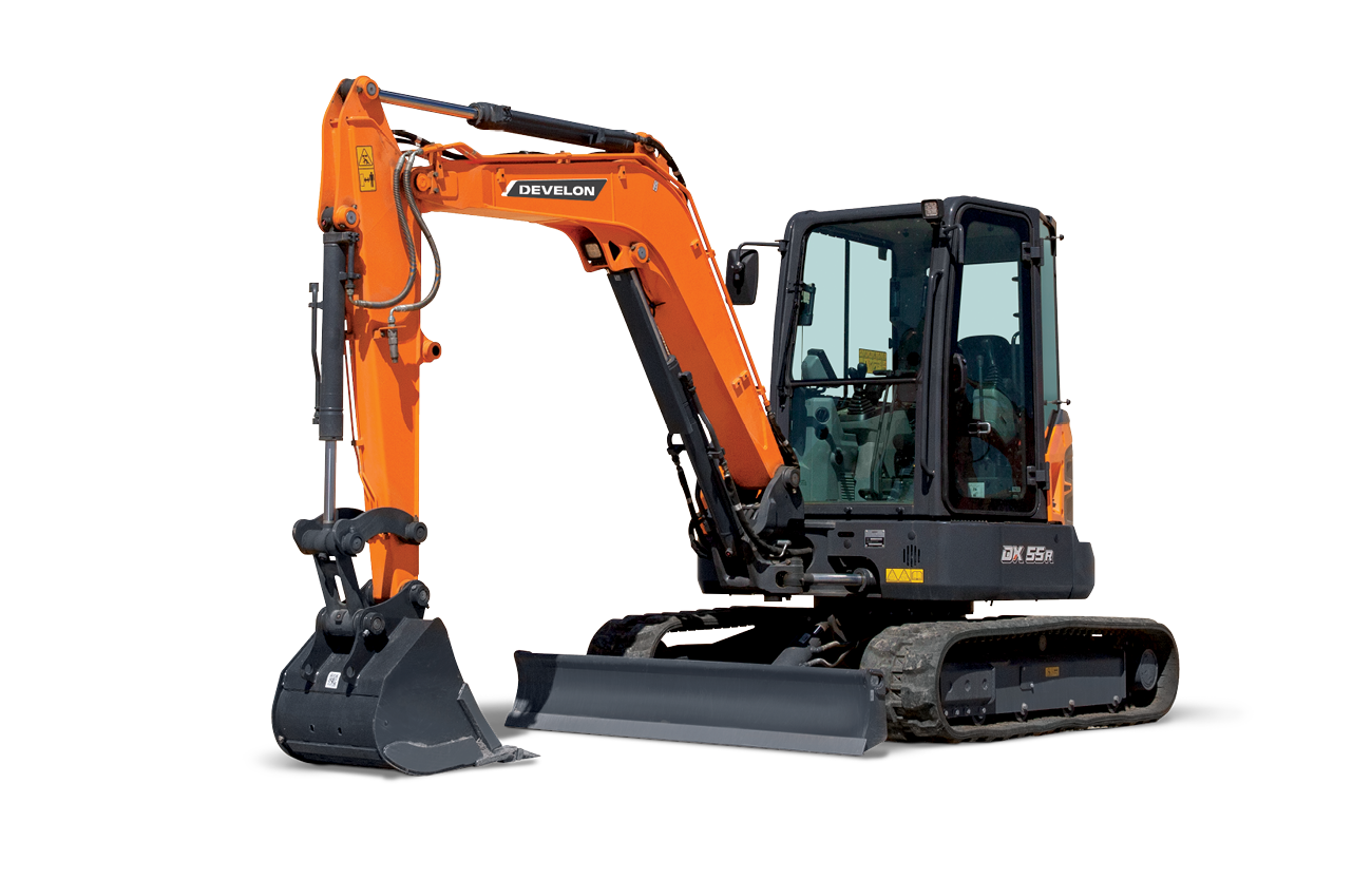 DEVELON DX55R-7 Mini Excavator
