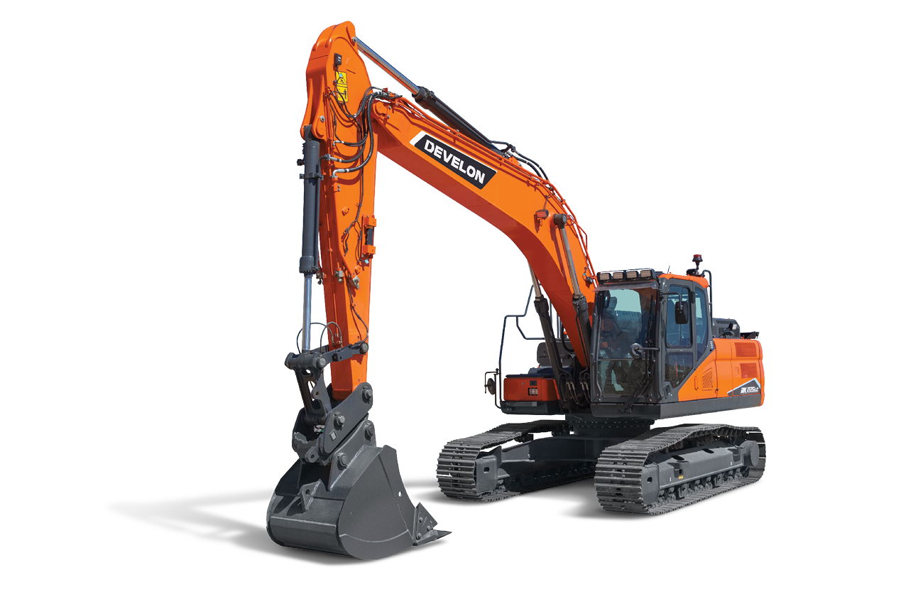 DEVELON DX225LC-7X Crawler Excavator – Monticello Equipment Rental