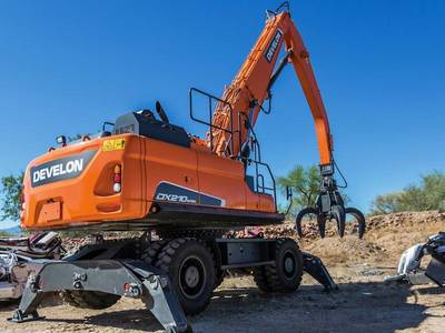 DEVELON DX210WMH-5 Wheel Material Handler