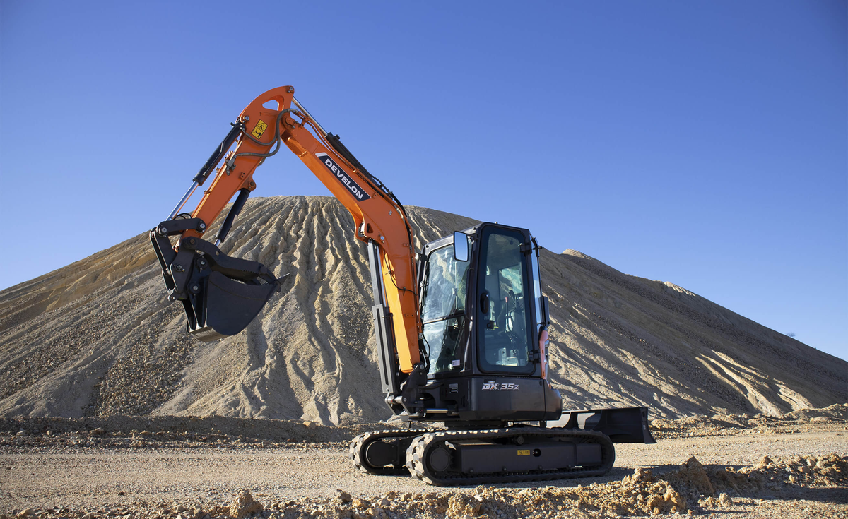 DEVELON DX35Z-7 Mini Excavator