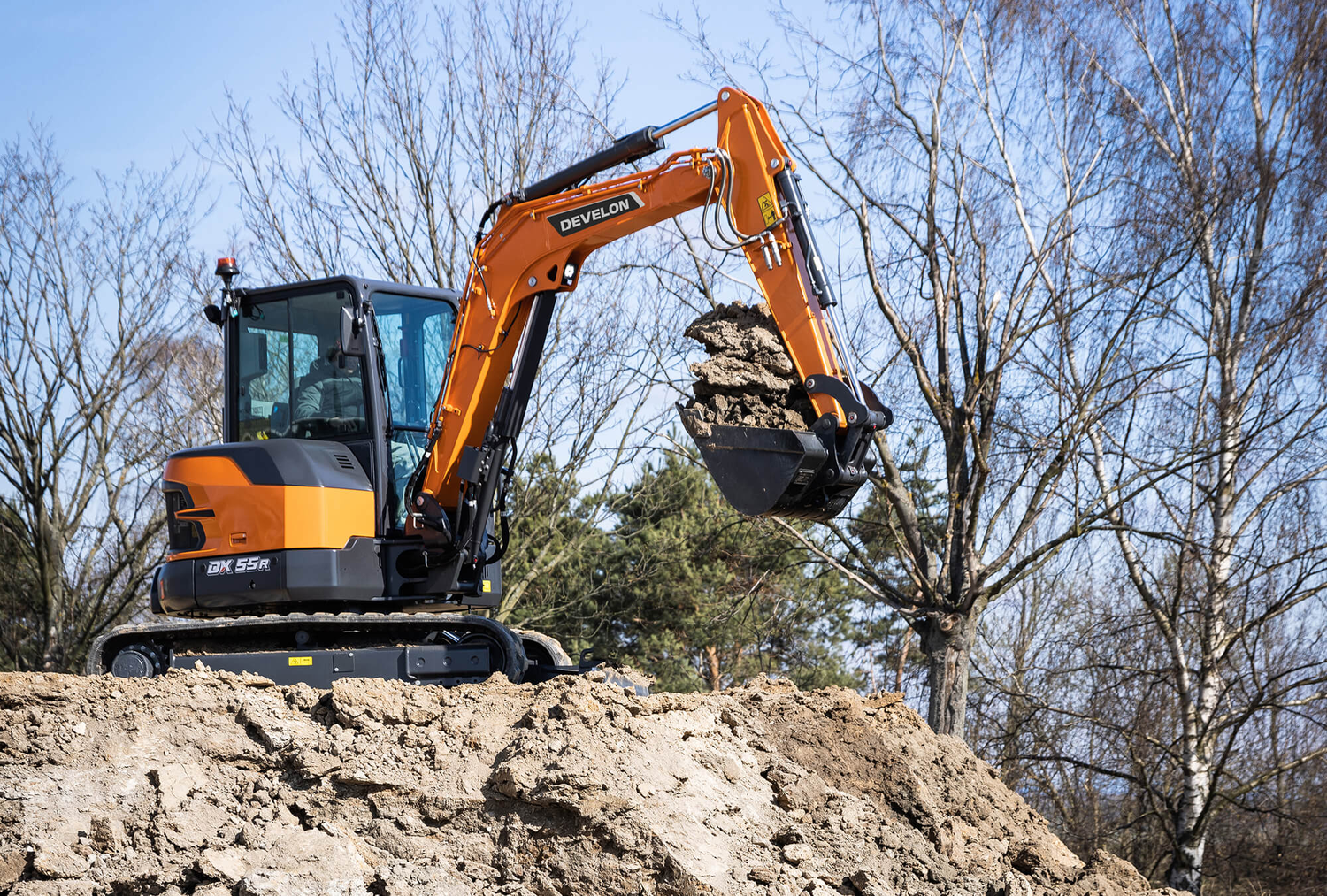 DEVELON DX55R-7 Mini Excavator