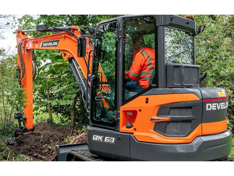 DEVELON DX63-7 Mini Excavator