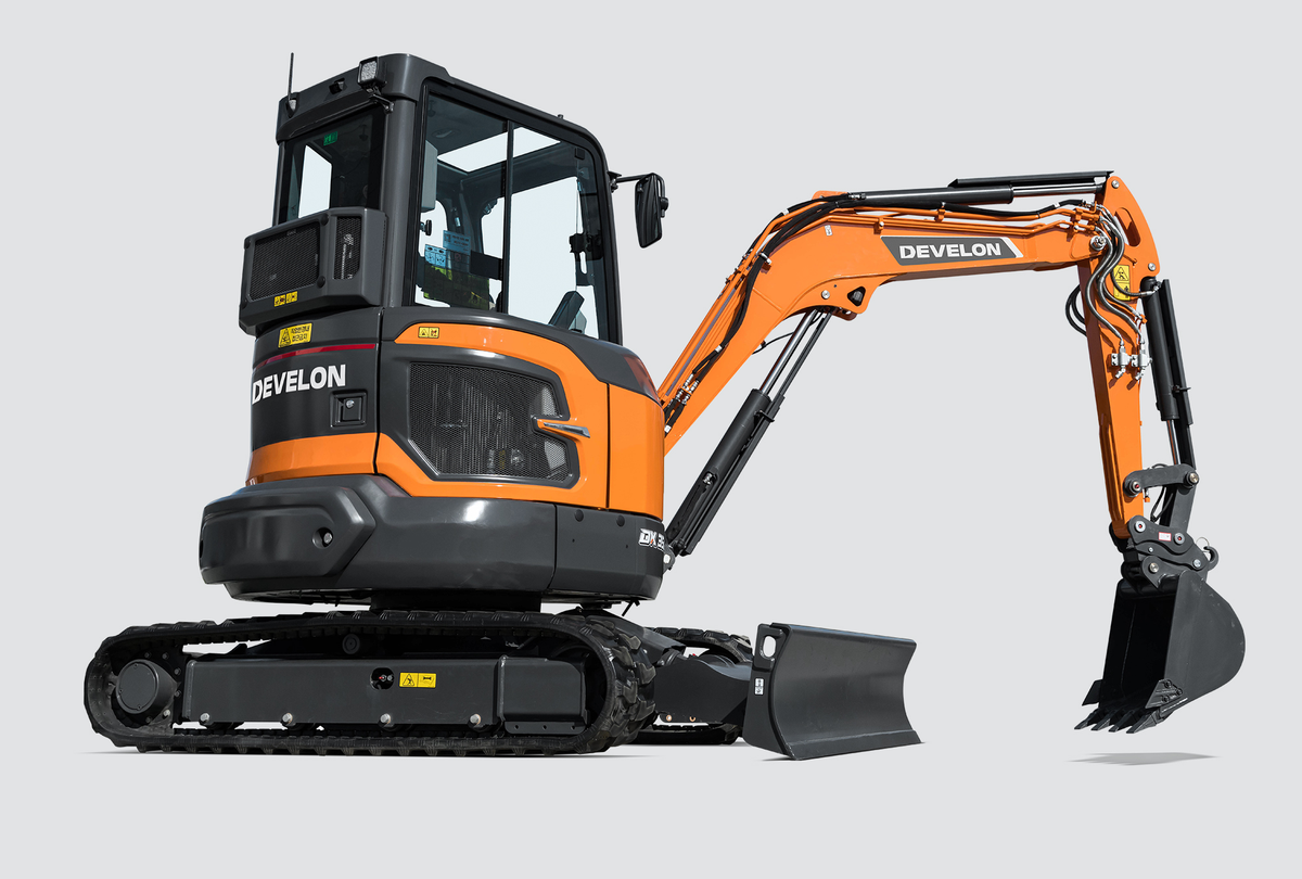 DEVELON DX35Z-7 Mini Excavator
