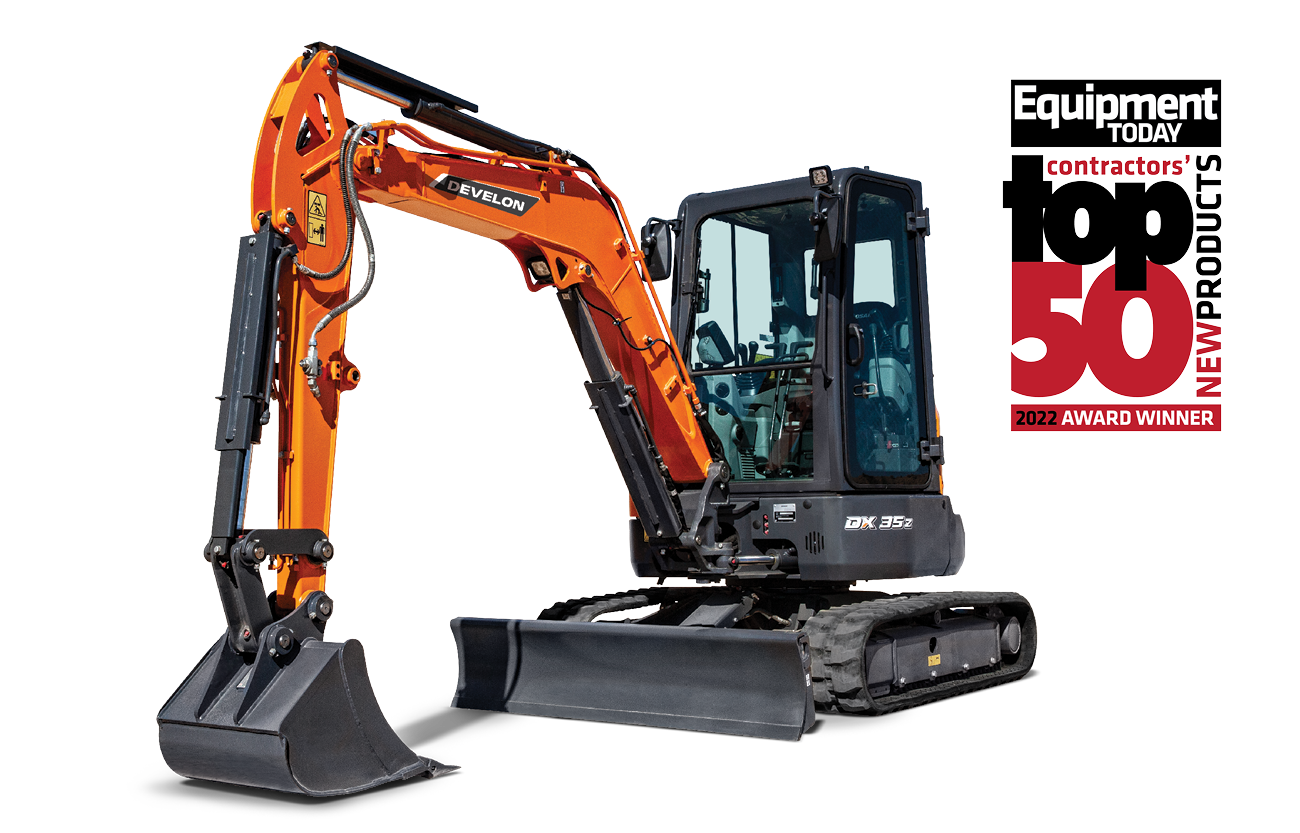 DEVELON DX35Z-7 Mini Excavator